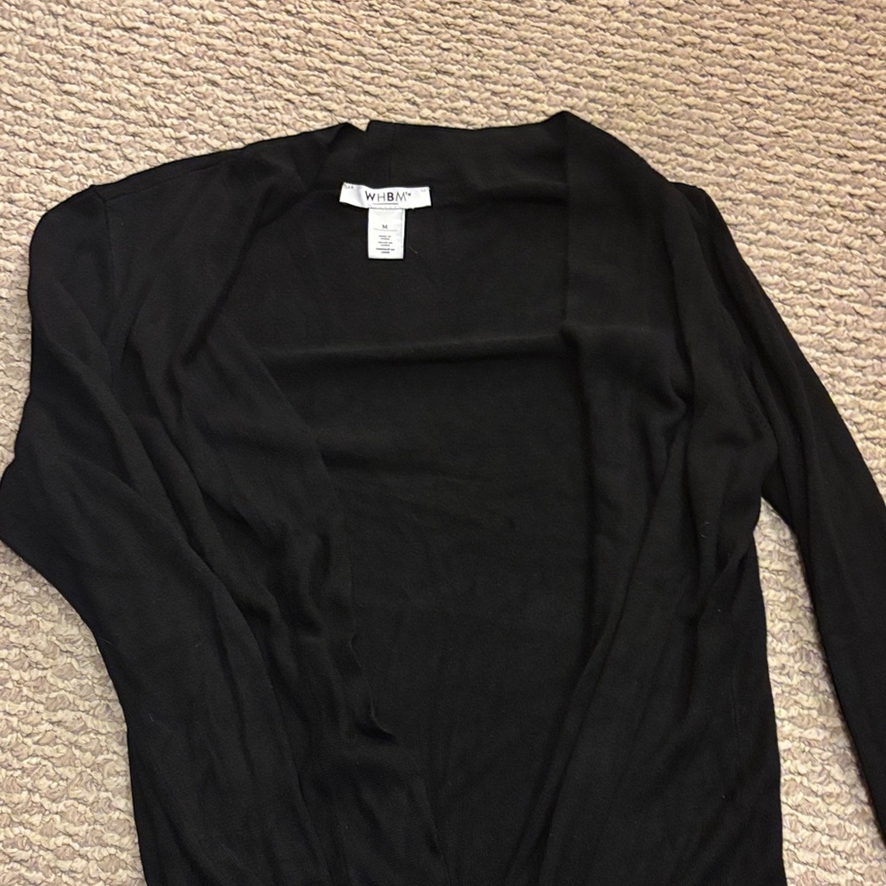 White House Black Market Elegant Black Knitwear